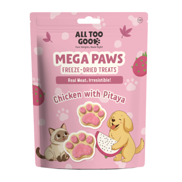 All Too Good Mega Paws Freeze-Dried Treats Chic w/Pitaya 54g